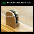 Stainless steel glass clamps for stairs handrail